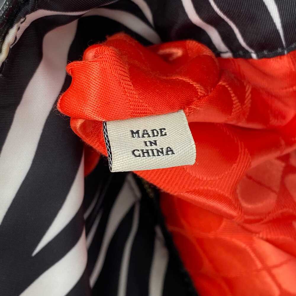 Kate Spade Black White Zebra Print Bow Tote | Classic & Chic - Picture 8 of 11